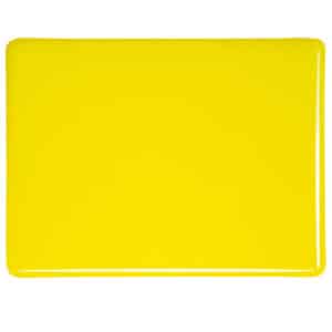 Canary Yellow Opal sheet glass swatch