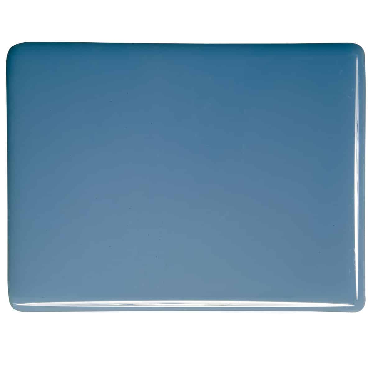 Dusty Blue Opal sheet glass swatch