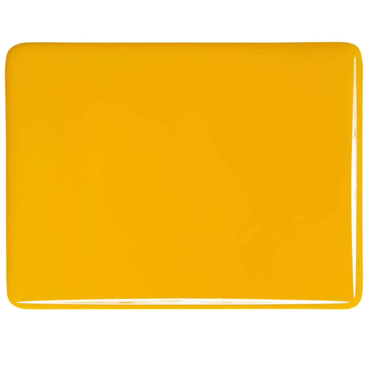 Sunflower Yellow Opal sheet glass swatch