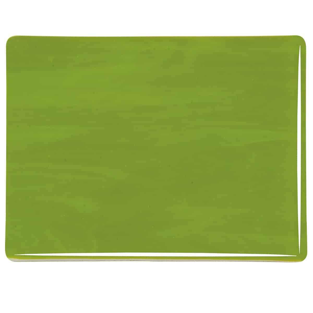 Avocado Green Opal sheet glass swatch