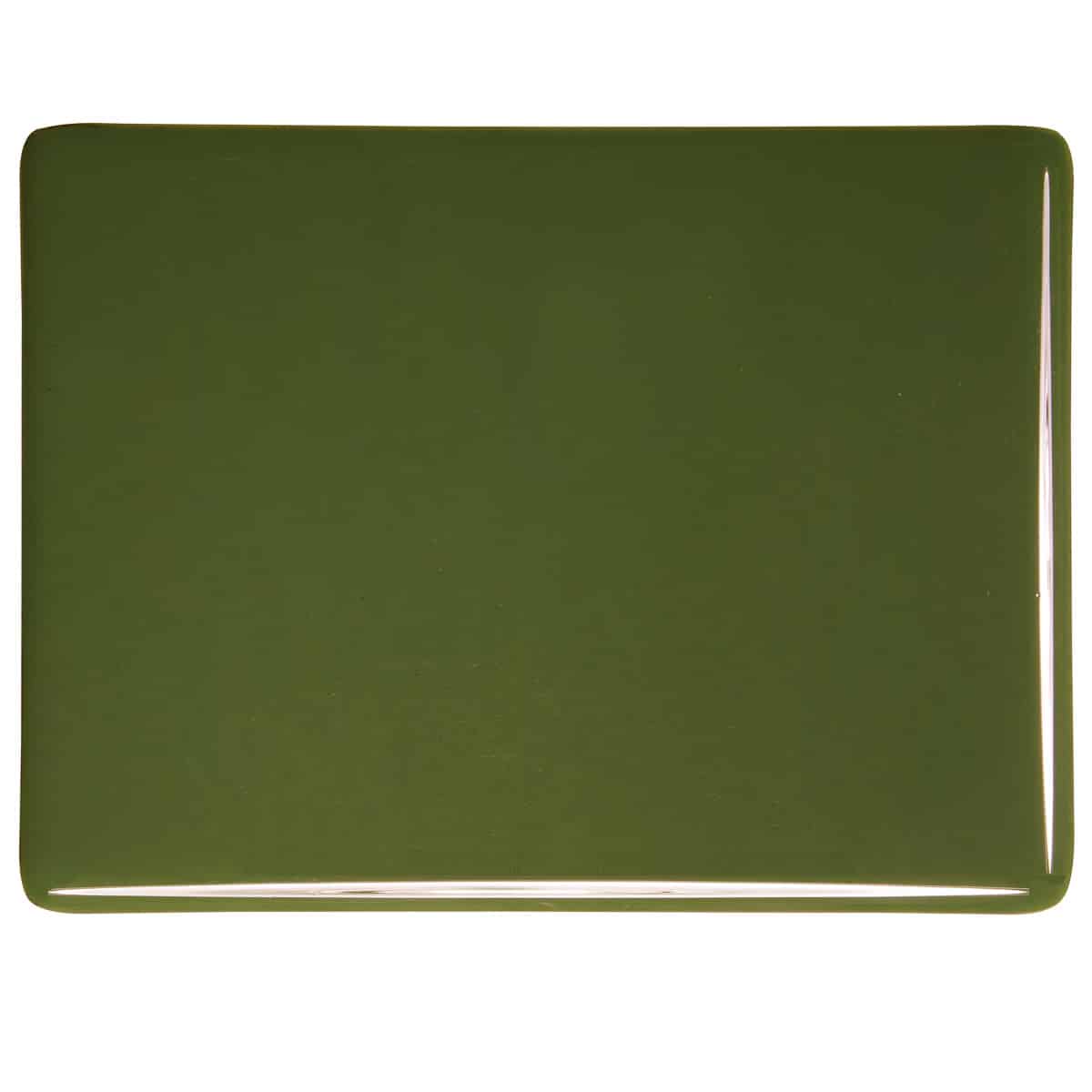 Moss Green Opal sheet glass swatch