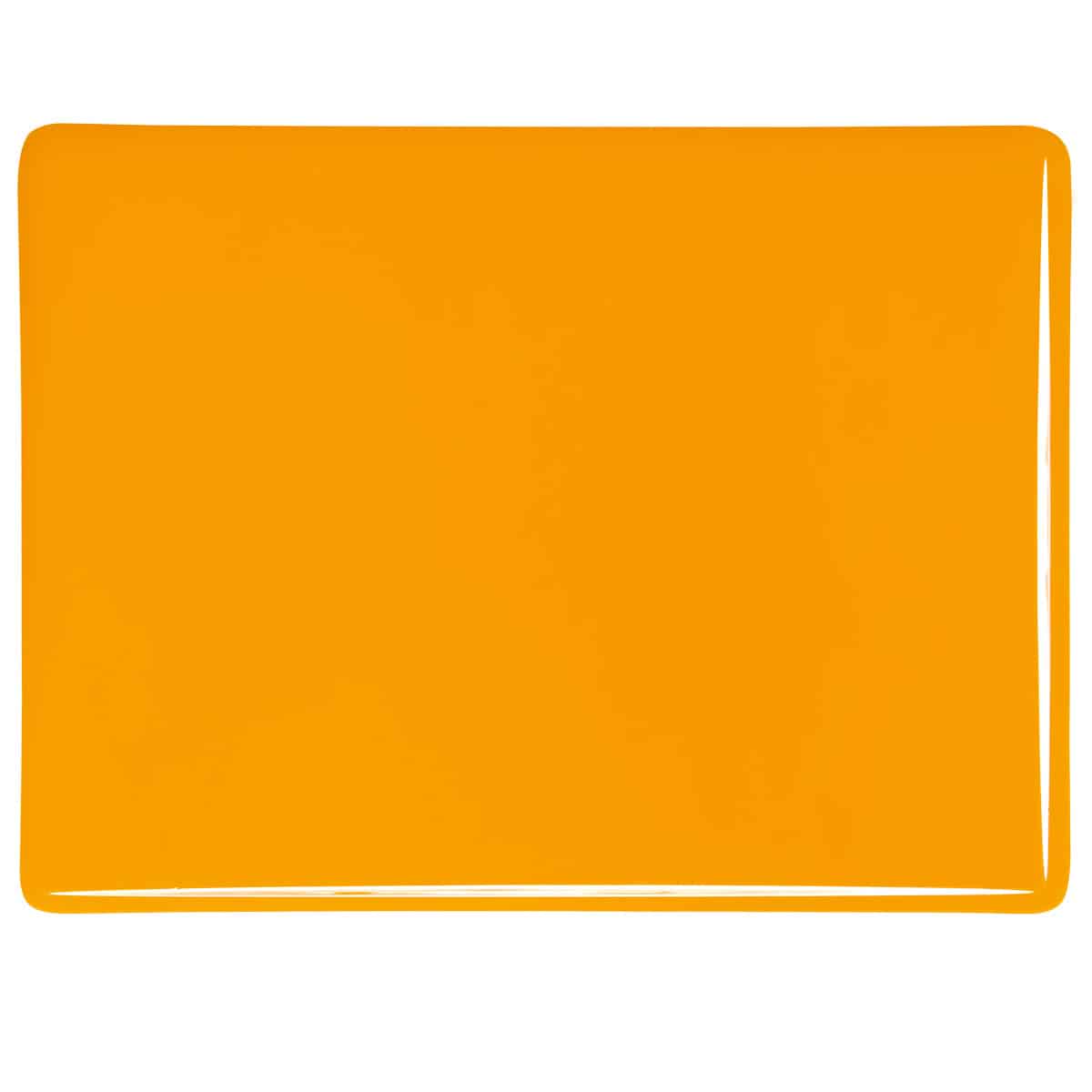 Marigold Yellow Opal sheet glass swatch