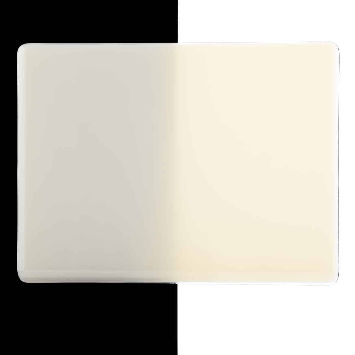 Cream Opal sheet glass swatch