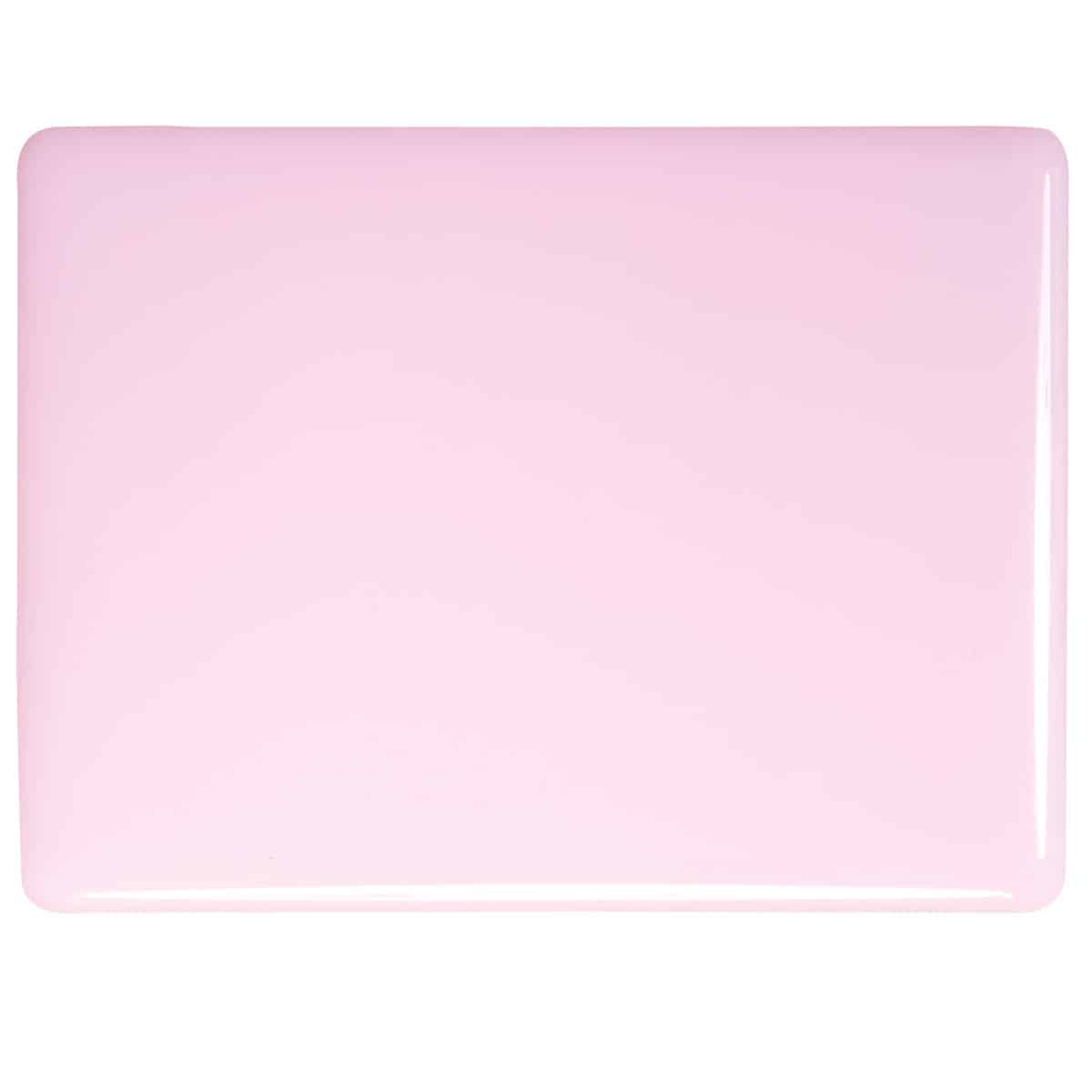 000421 Petal Pink Opal sheet glass swatch