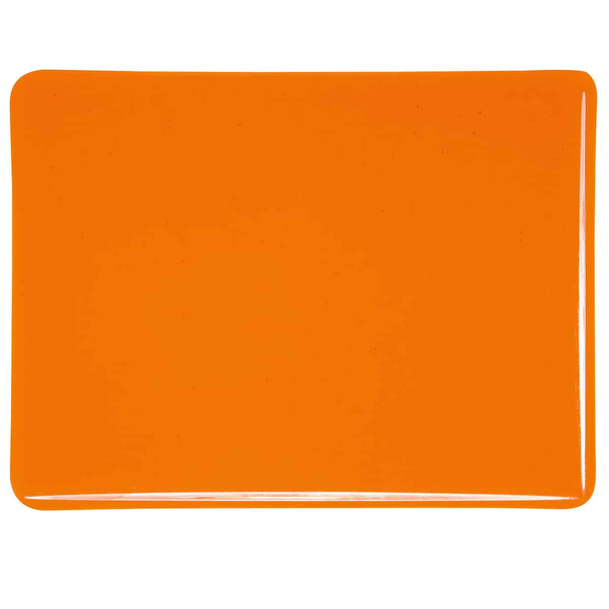 001025 Light Orange Transparent Sheet Glass Tile