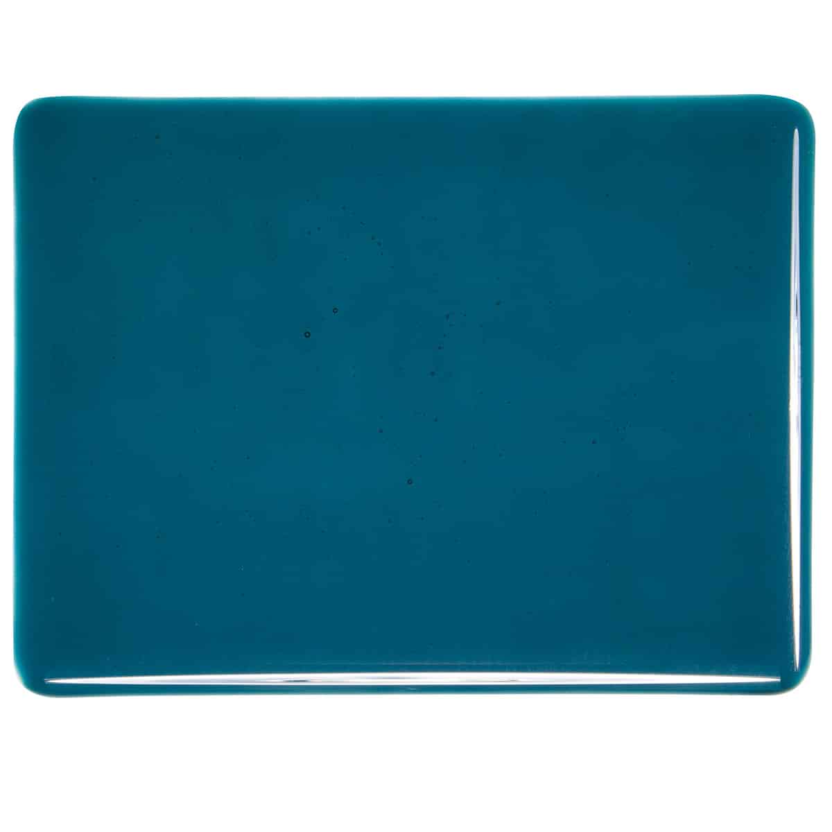 001108 Transparent Aquamarine Blue sheet glass swatch