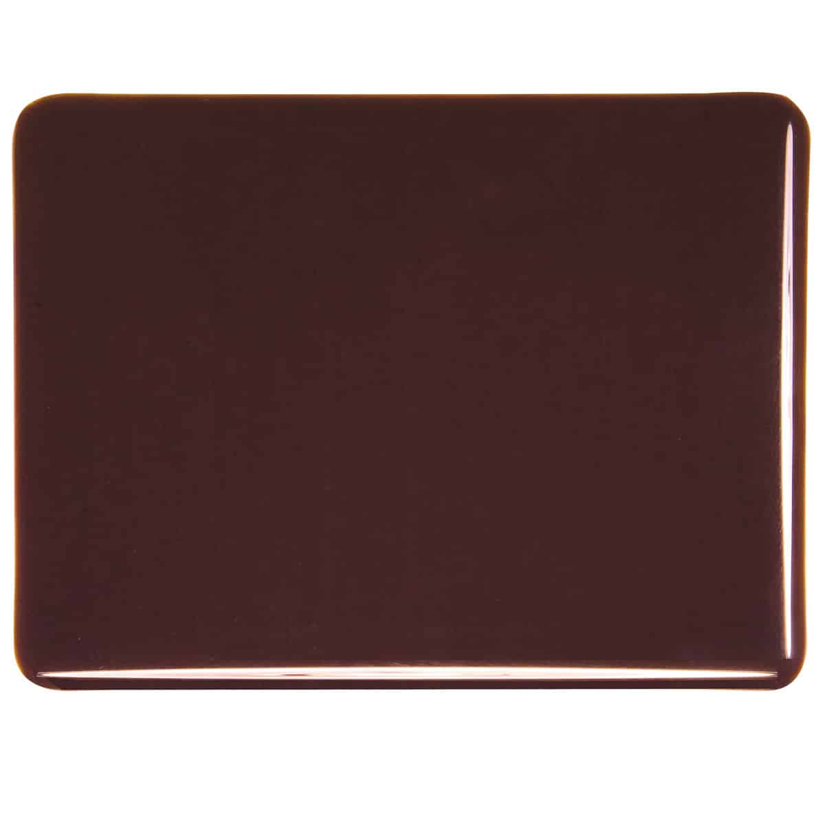 001109 Dark Rose Brown sheet glass swatch