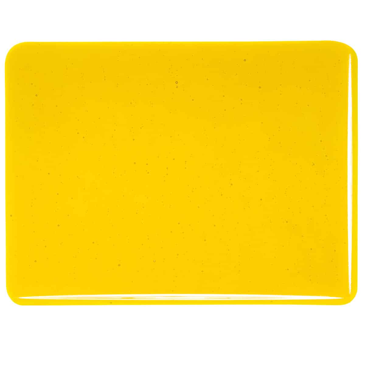 001120 Transparent Yellow sheet glass swatch