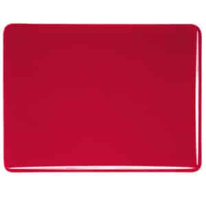 Red Transparent sheet glass swatch