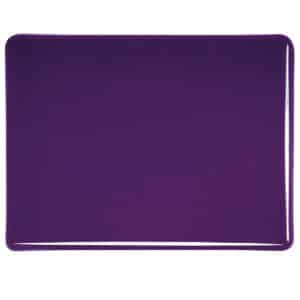 Deep Royal Purple Transparent sheet glass swatch