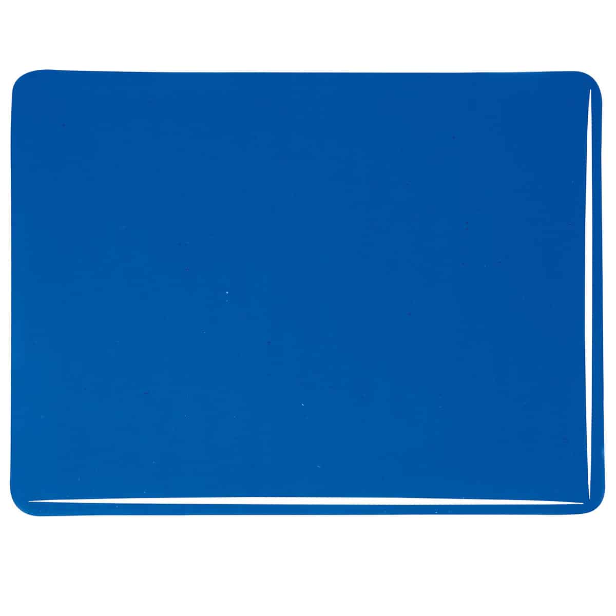 001164 Transparent Caribbean Blue sheet glass swatch