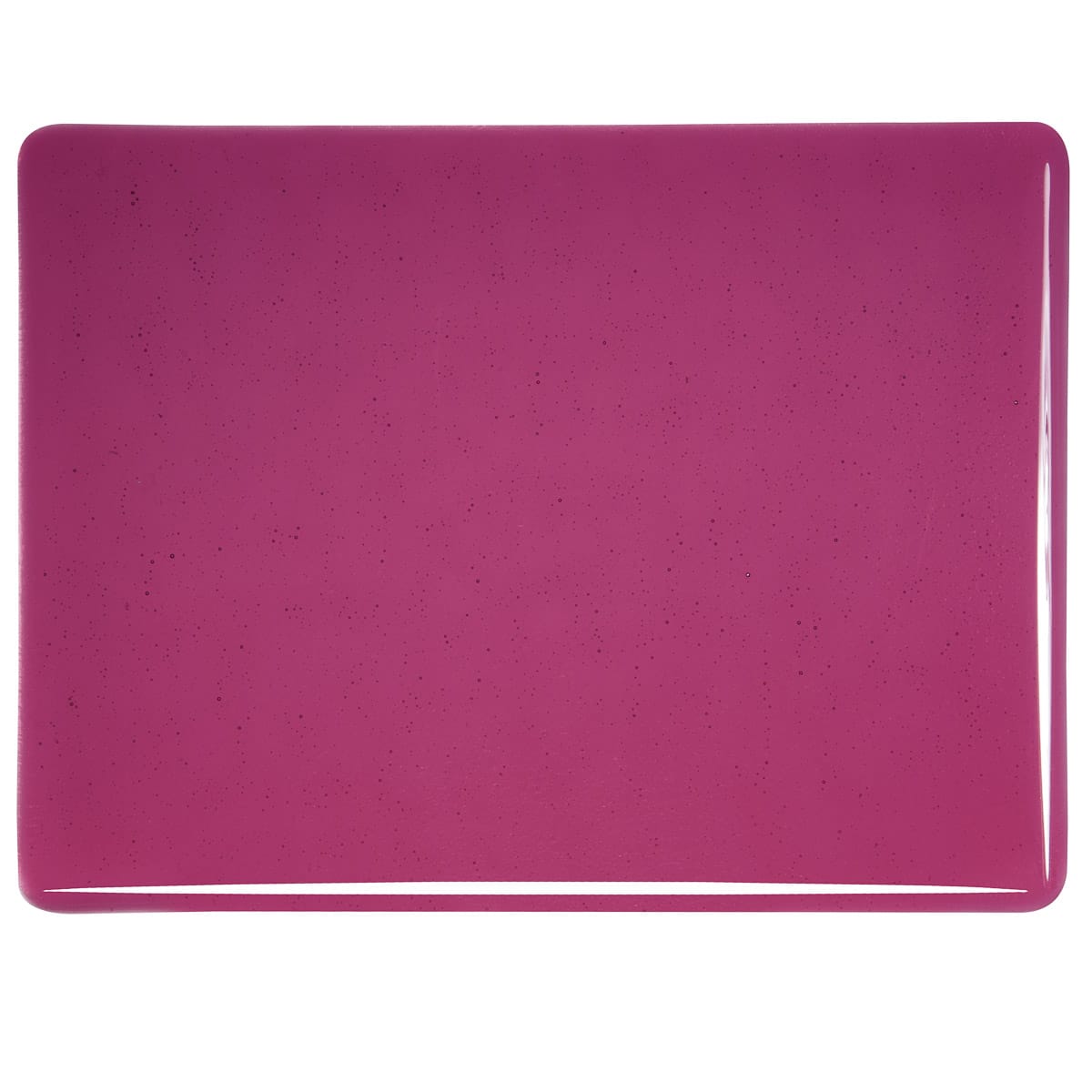 Fuchsia Transparent sheet glass swatch