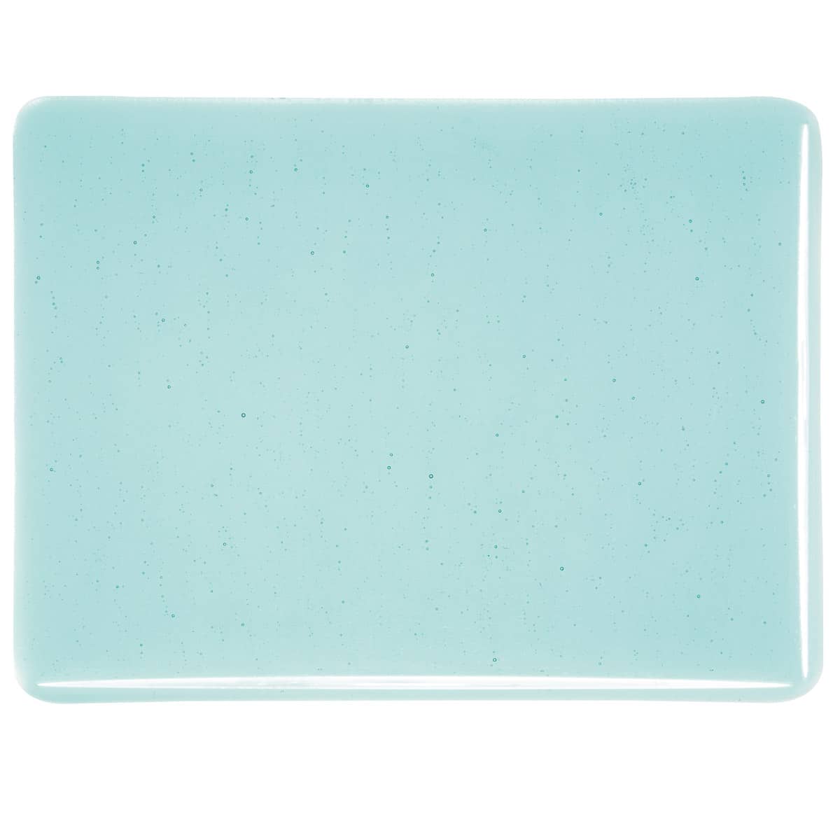 001408 Light Aquamarine Blue transparent sheet glass swatch
