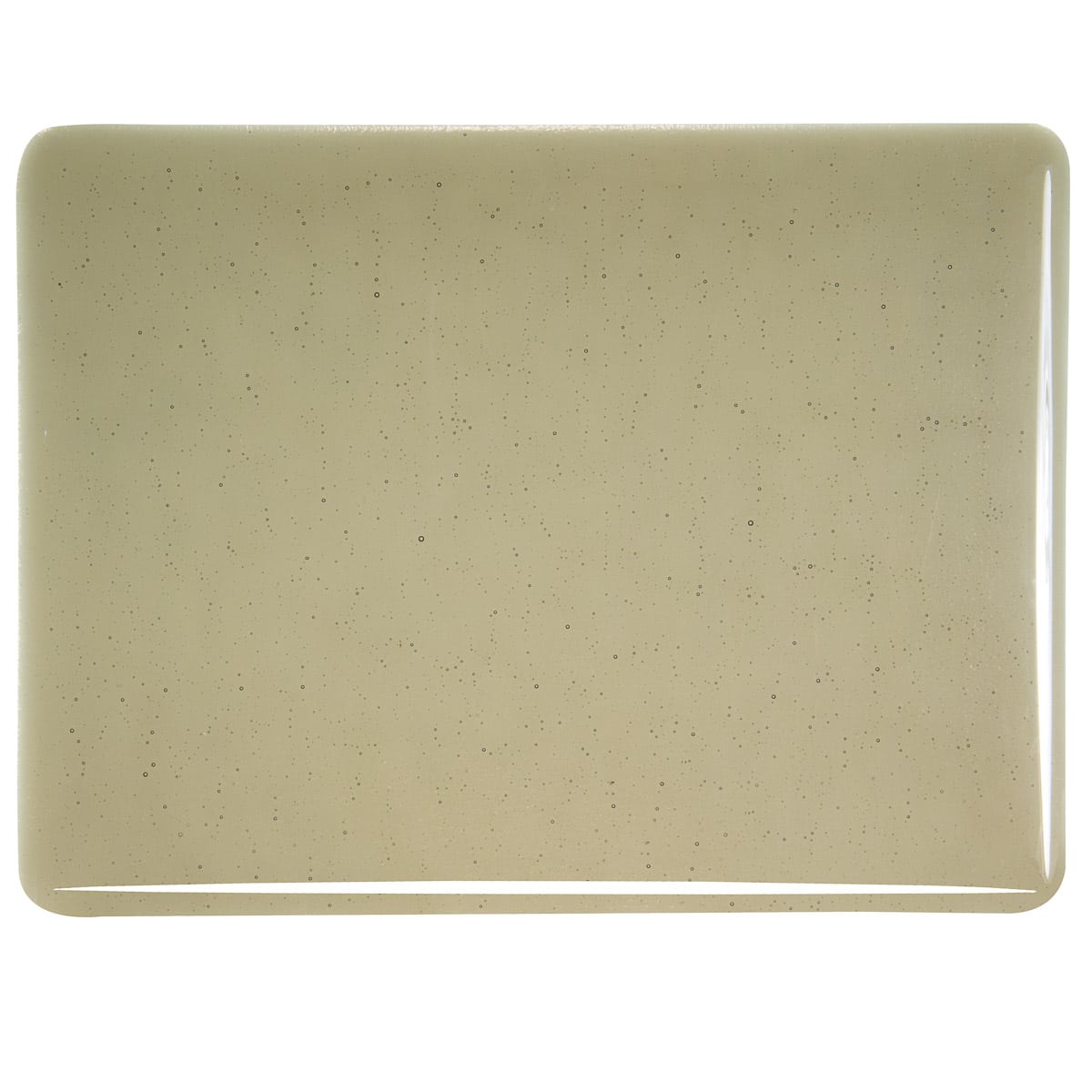 001439 Transparent Khaki sheet glass swatch