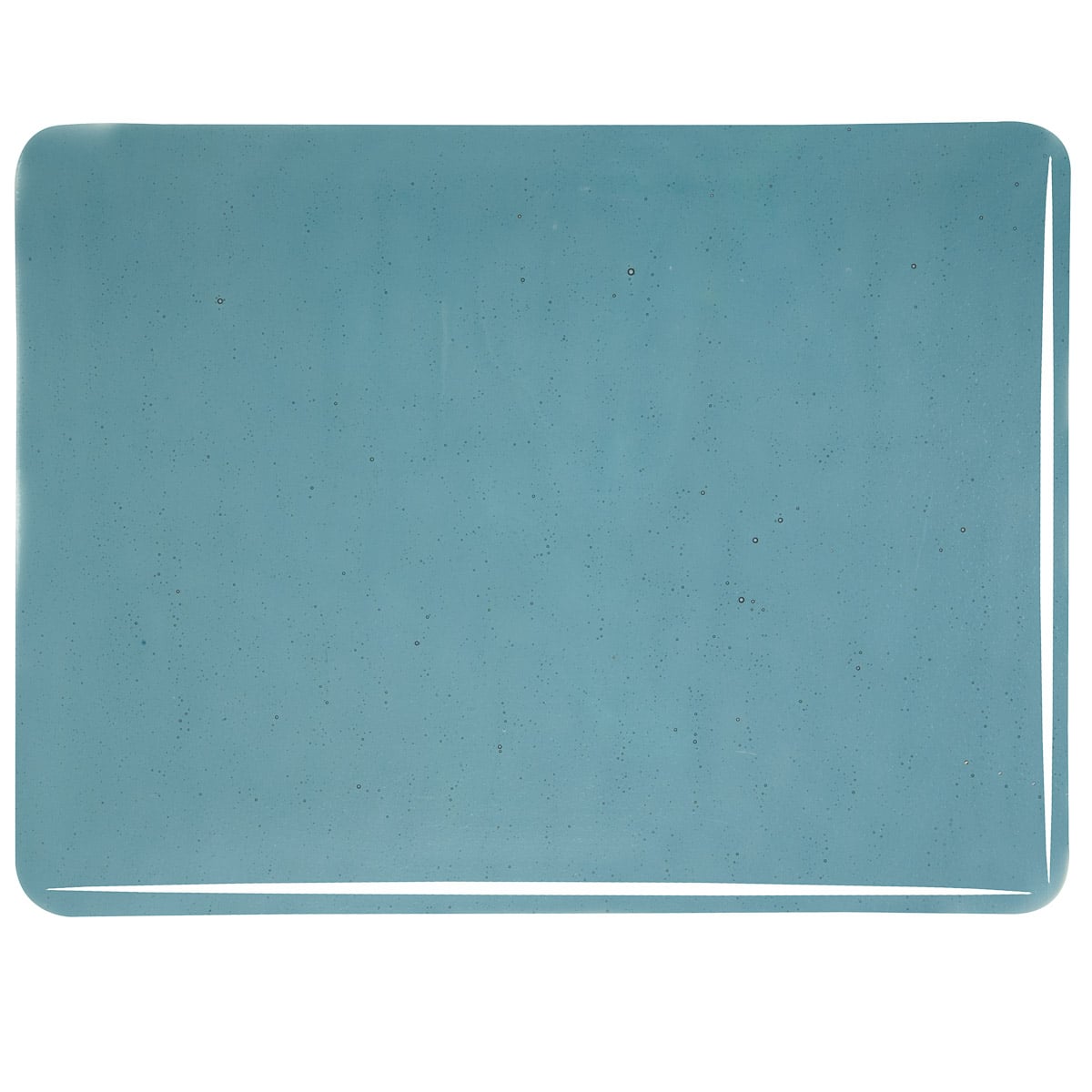 001444 Sea Blue transparent sheet glass swatch