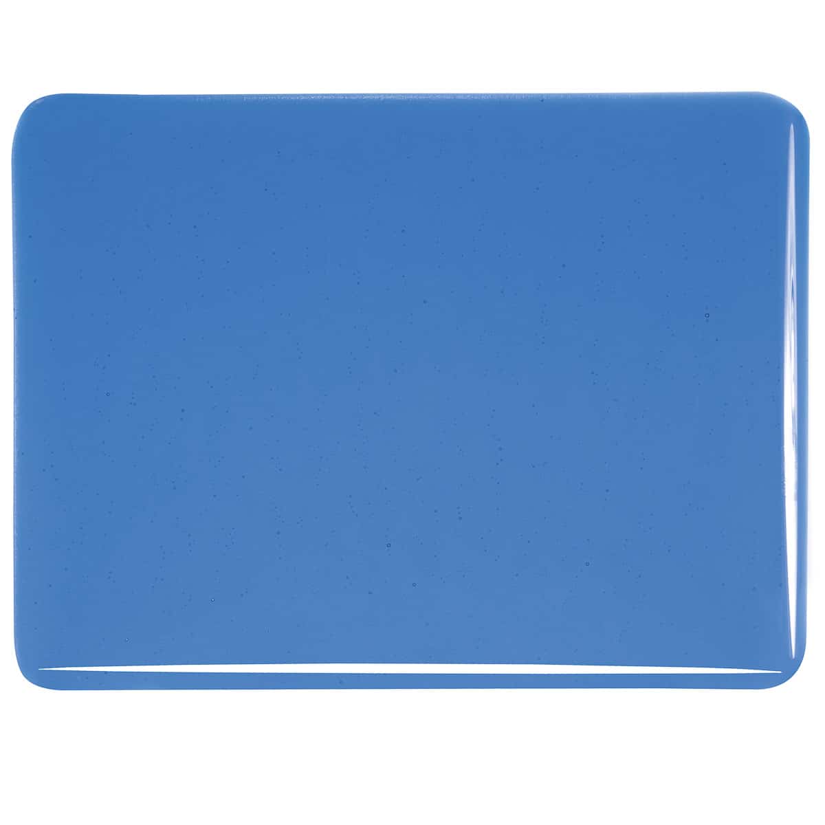 001464 True Blue transparent sheet glass swatch