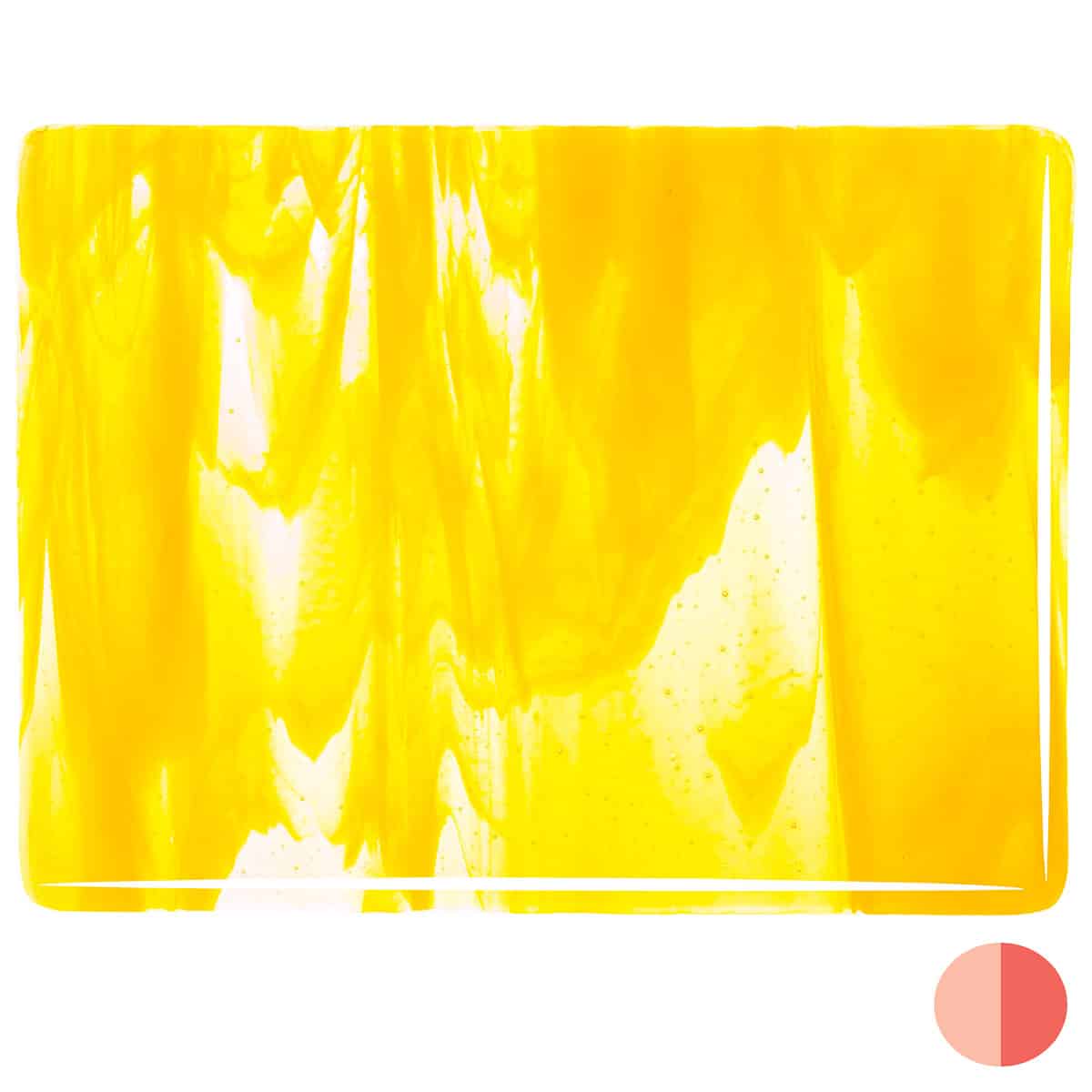002020 Clear, Sunflower Yellow Opal