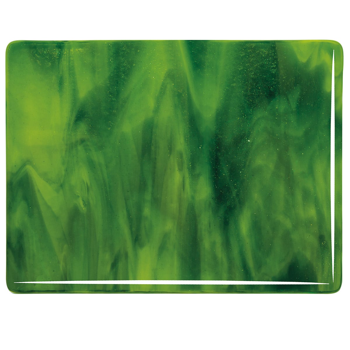 002121 Yellow Opal, Deep Forest Green