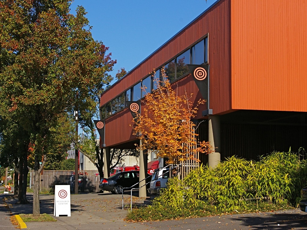 Exterior of Resource Center Portland