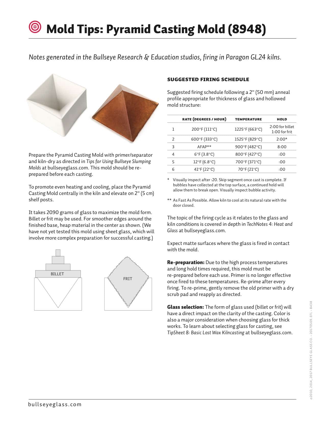 Pyramid mold